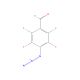 4-Azidotetrafluorobenzaldehyde 的分子结构, CAS编号: 120384-18-1 4-Azidotetrafluorobenzaldehyde (CAS 120384-18-1) - chemical structure image