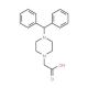 (4-Benzhydryl-piperazin-1-yl)-acetic acid - chemical structure image