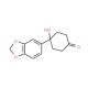 4-Benzo[1,3]dioxol-5-yl-4-hydroxycyclohexanone (CAS 150019-57-1) - chemical structure image