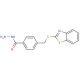 4-(Benzothiazol-2-ylsulfanylmethyl)-benzoic acid hydrazide - chemical structure image