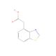 4-Benzothiazoleacetic Acid (CAS 208117-17-3) - chemical structure image