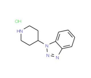 4-Benzotriazol-1-ylpiperidine hydrochloride (CAS 79098-80-9) - chemical structure image