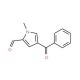 4-Benzoyl-1-methyl-1H-pyrrole-2-carbaldehyde (CAS 128843-58-3) - chemical structure image