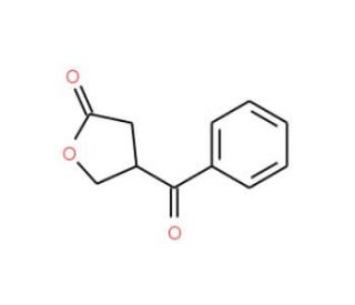 4-Benzoyldihydro-3H-furan-2-one (CAS 21034-22-0) - chemical structure image