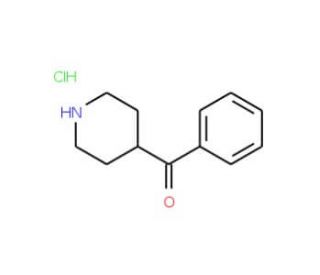4-Benzoylpiperidine Hydrochloride (CAS 25519-80-6) - chemical structure image