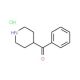 4-Benzoylpiperidine Hydrochloride (CAS 25519-80-6) - chemical structure image