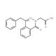 (4-Benzyl-1-oxo-1H-phthalazin-2-yl)acetic acid (CAS 114897-85-7) - chemical structure image