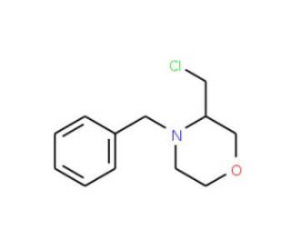 4-Benzyl-3-chloromethyl-morpholine (CAS 110167-16-3) - chemical structure image