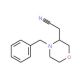 4-Benzyl-3-cyanomethylmorpholine (CAS 170701-93-6) - chemical structure image