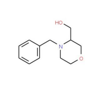 4-Benzyl-3-hydroxymethylmorpholine (CAS 110167-20-9) - chemical structure image