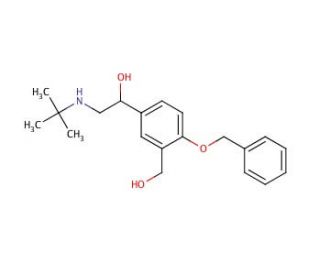 4-Benzyl Albuterol (CAS 56796-66-8) - chemical structure image