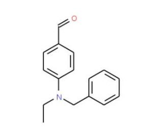 4-(Benzyl-ethyl-amino)-benzaldehyde (CAS 67676-47-5) - chemical structure image