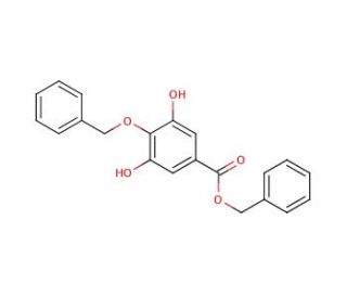 4-Benzyl-gallic Acid Benzyl Ester - chemical structure image