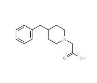 (4-Benzyl-piperidin-1-yl)-acetic acid (CAS 438634-64-1) - chemical structure image