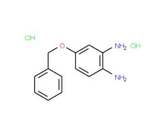 4-Benzyloxy-1,2-phenylenediamine Dihydrochloride (CAS 41927-18-8) - chemical structure image