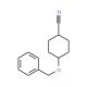 4-Benzyloxy-1-cyclohexanecarbonitrile (cis / trans mixture) (CAS 95233-32-2) - chemical structure image