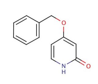 4-Benzyloxy-2(1H)-pyridone (CAS 53937-02-3) - chemical structure image