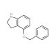 4-Benzyloxy-2,3-dihydro-1H-indole (CAS 885278-77-3) - chemical structure image