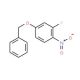 4-Benzyloxy-2-fluoro-1-nitrobenzene (CAS 221040-07-9) - chemical structure image