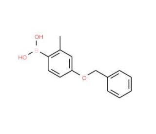 4-Benzyloxy-2-methylphenylboronic acid (CAS 847560-49-0) - chemical structure image
