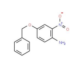 4-Benzyloxy-2-nitroaniline (CAS 26697-35-8) - chemical structure image