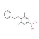 4-Benzyloxy-3,5-dimethylbenzeneboronic acid (CAS 333788-94-6) - chemical structure image