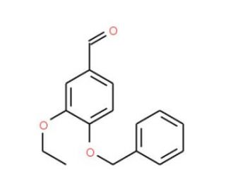 4-Benzyloxy-3-ethoxybenzaldehyde (CAS 60186-33-6) - chemical structure image