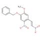 4-Benzyloxy-3-methoxy-6-β-dinitrostyrene (CAS 2426-89-3) - chemical structure image