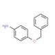 4-(Benzyloxy)aniline (CAS 6373-46-2) - chemical structure image