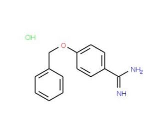 4-Benzyloxybenzamidine hydrochloride (CAS 57928-60-6) - chemical structure image
