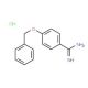 4-Benzyloxybenzamidine hydrochloride (CAS 57928-60-6) - chemical structure image