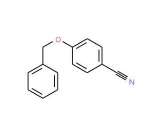 4-Benzyloxybenzonitrile (CAS 52805-36-4) - chemical structure image
