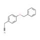 4-Benzyloxybenzyl cyanide (CAS 838-96-0) - chemical structure image