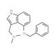 4-Benzyloxygramine (CAS 13523-95-0) - chemical structure image