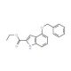 4-Benzyloxyindole-2-carboxylic acid ethyl ester (CAS 27737-55-9) - chemical structure image
