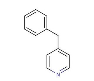 4-Benzylpyridine (CAS 2116-65-6) - chemical structure image