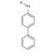 4-Biphenylmagnesium bromide solution (CAS 3315-91-1) - chemical structure image