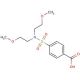 4-[bis(2-methoxyethyl)sulfamoyl]benzoic acid - chemical structure image