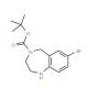 4-Boc-7-Bromo-2,3,4,5-tetrahydro-1H-benzo[e][1,4]diazepine (CAS 886364-30-3) - chemical structure image