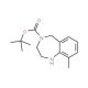 4-Boc-9-Methyl-2,3,4,5-tetrahydro-1H-benzo[e][1,4] diazepine (CAS 886364-23-4) - chemical structure image