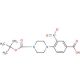4-(Boc-piperazin-1-yl)-3-nitrobenzoic acid (CAS 870703-72-3) - chemical structure image