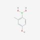 4-Borono-3-methylphenol (CAS 493035-82-8) - chemical structure image