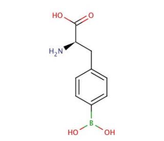 4-Borono-D-phenylalanine (CAS 111821-49-9) - chemical structure image
