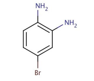 4-Bromo-1,2-diaminobenzene (CAS 1575-37-7) - chemical structure image