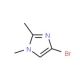 4-Bromo-1,2-dimethyl-1H-imidazole (CAS 850429-59-3) - chemical structure image