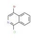 4-Bromo-1-chloroisoquinoline (CAS 66728-98-1) - chemical structure image