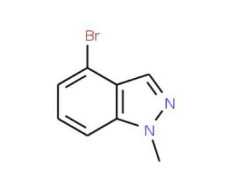 4-Bromo-1-methyl-1H-indazole (CAS 365427-30-1) - chemical structure image