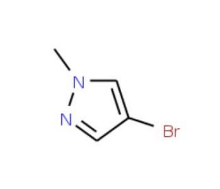 4-Bromo-1-methyl-1H-pyrazole (CAS 15803-02-8) - chemical structure image
