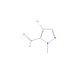 4-Bromo-1-methyl-1H-pyrazole-5-carboxaldehyde (CAS 473528-88-0) - chemical structure image