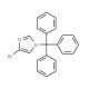 4-Bromo-1-trityl-1H-imidazole (CAS 87941-55-7) - chemical structure image